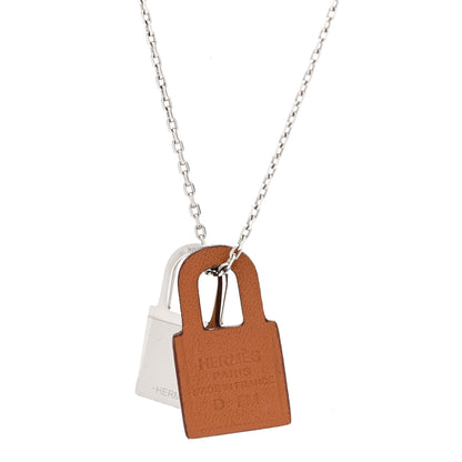 Hermes Swift O'Kelly Pendant Necklace Gold 6 of 7