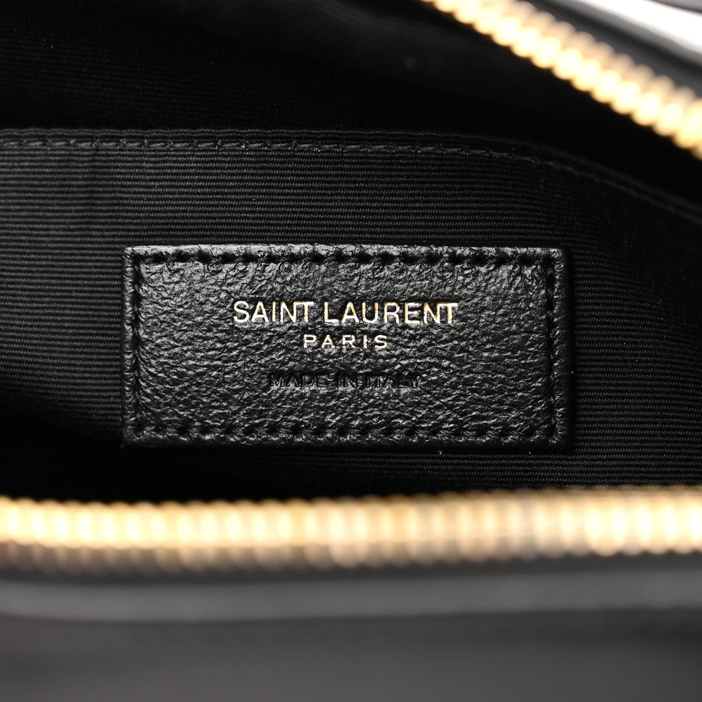 Calfskin Matelasse Monogram Lou Camera Bag Black
