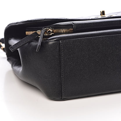 Chanel Caviar Quilted Large Business Affinity Flap Black 8 of 10