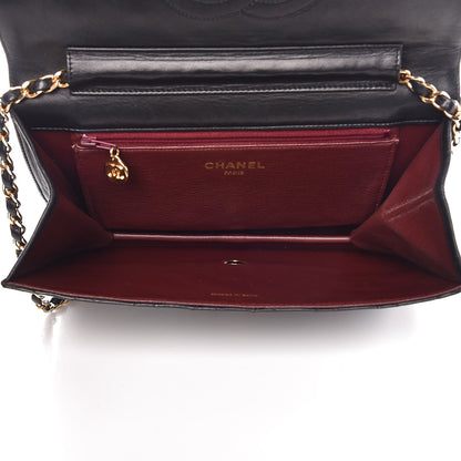 Chanel Lambskin Quilted Medium Single Flap Black 5 of 8