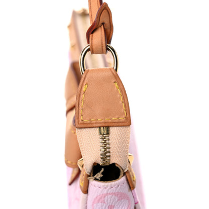 Louis Vuitton Monogram Cherry Blossom Pochette Accessories Pink 16 of 17