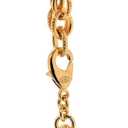 Chanel Crystal CC Multi Strand Chain Belt 65 Gold 3 of 3