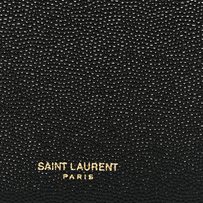 Saint Laurent Grain de Poudre 5 Fragments Card Holder Black 7 of 7