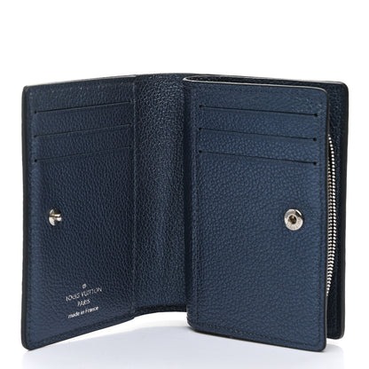 Louis Vuitton Metallic Empreinte Clea Wallet Navy Nacre 5 of 10