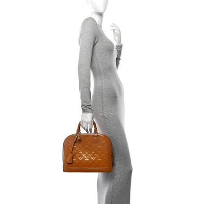 Louis Vuitton Vernis Alma PM Rose Velours 2 of 10