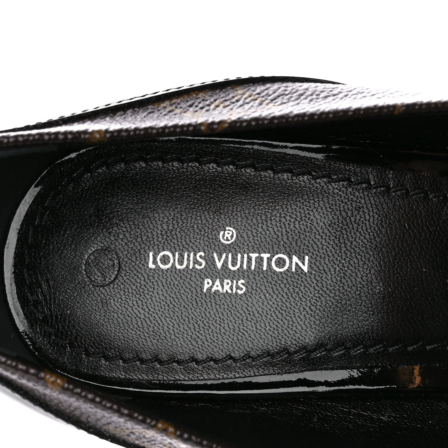 Louis Vuitton Monogram Cherie Pumps 40 Black 8 of 9