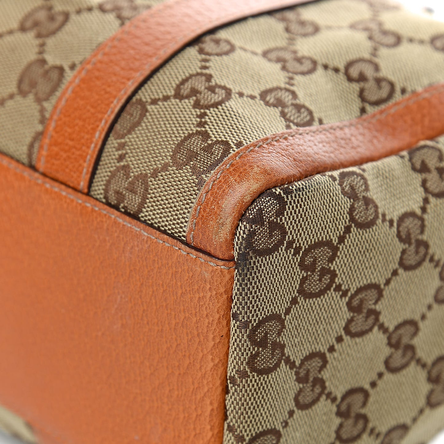 Monogram Small Abbey Boston Orange