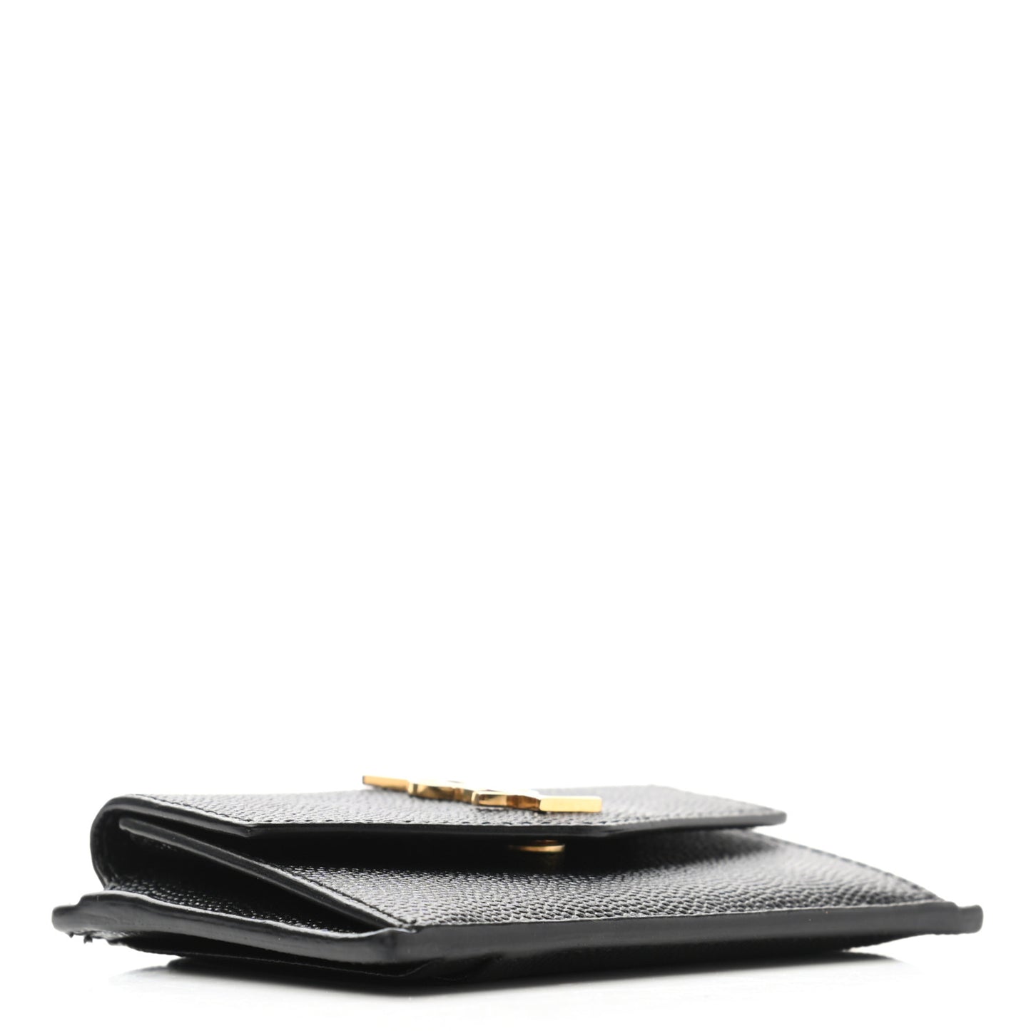 Grain De Poudre Uptown Monogram Card Case Black