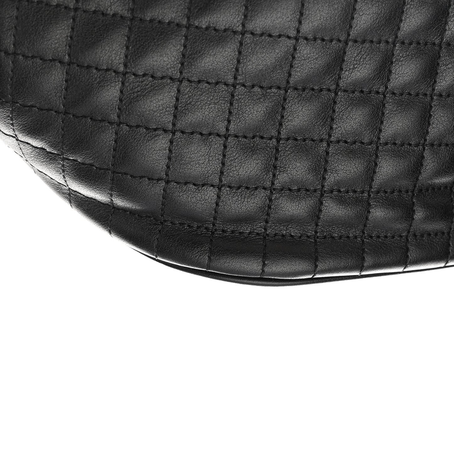 Calfskin Quilted Small C Backpack Black