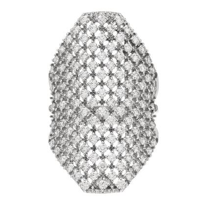 Parker & West by FASHIONPHILE Platinum Diamond 2.00ctw Cocktail Ring 54 6.75 1 of 8