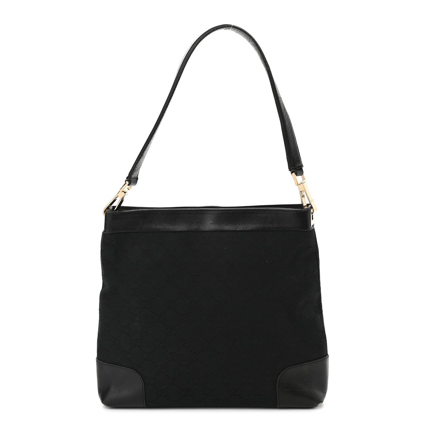 Monogram Shoulder Bag Black
