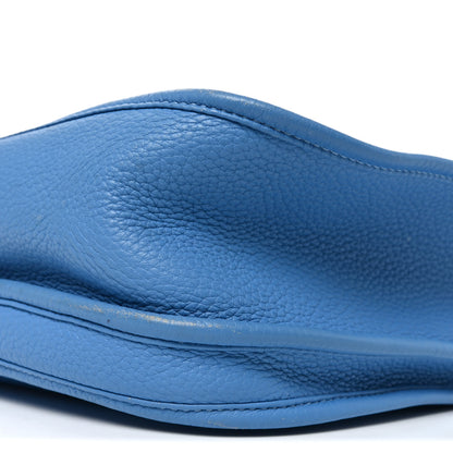 Hermes Taurillon Clemence Evelyne III GM Bleu Paradis 10 of 10
