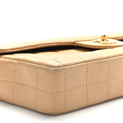 Chanel Lambskin East West Chocolate Bar Flap Beige 8 of 9