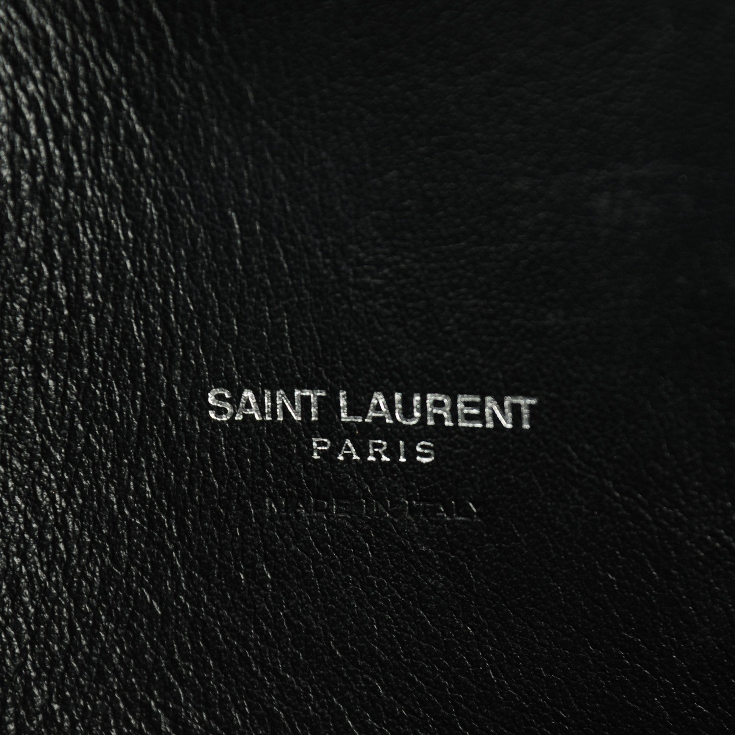Saint Laurent Grained Calfskin Small Sac De Jour Black 8 of 9