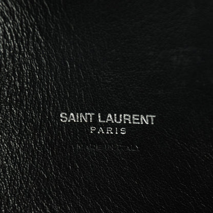 Saint Laurent Grained Calfskin Small Sac De Jour Black 8 of 9