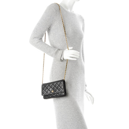 Chanel Caviar Quilted Wallet On Chain WOC Black 2 of 8