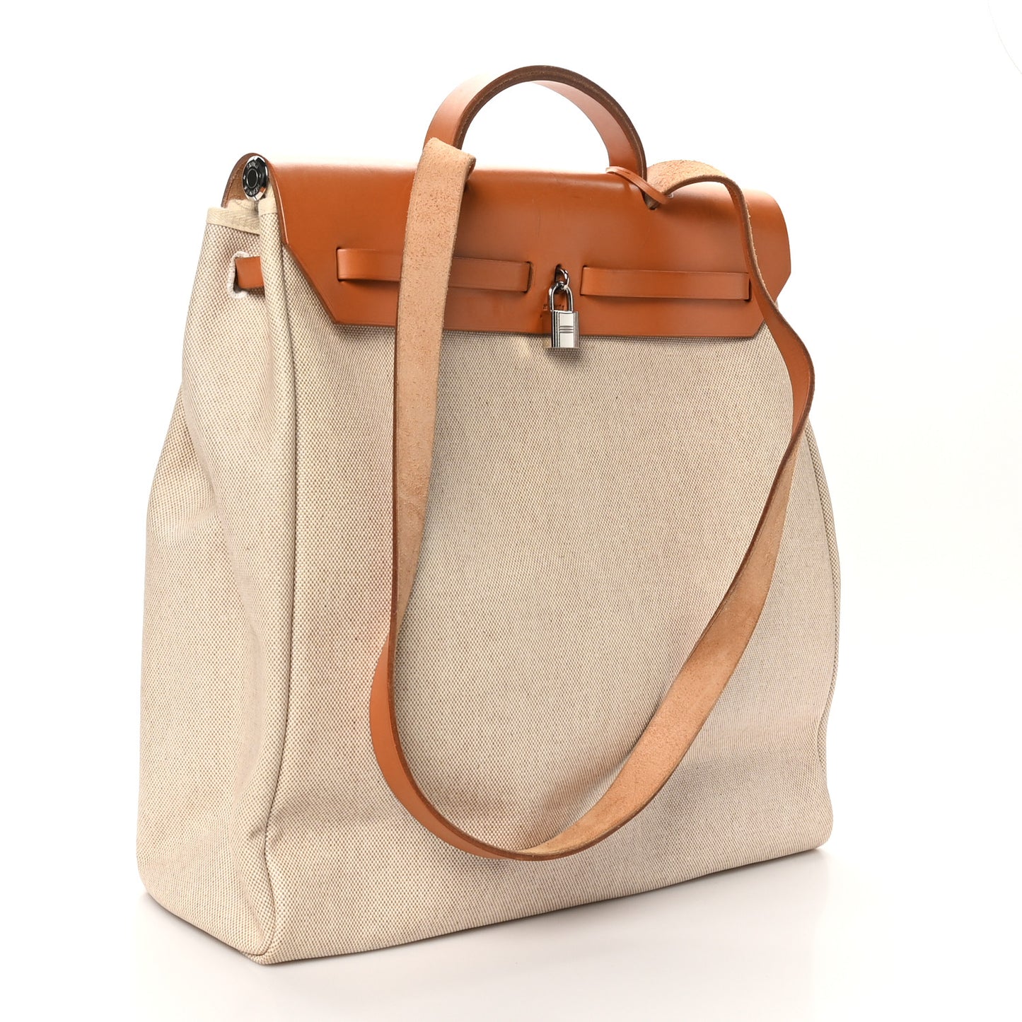 Toile Vache Calfskin Herbag 39 MM Natural