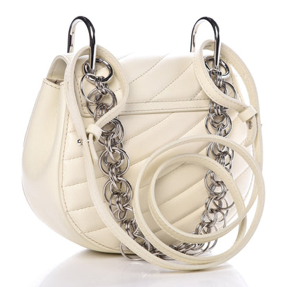 Chloe Calfskin Quilted Mini Drew Bijou Shoulder Bag Natural White 3 of 7