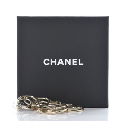 Chanel CC Drop Earrings Gold 5 of 5