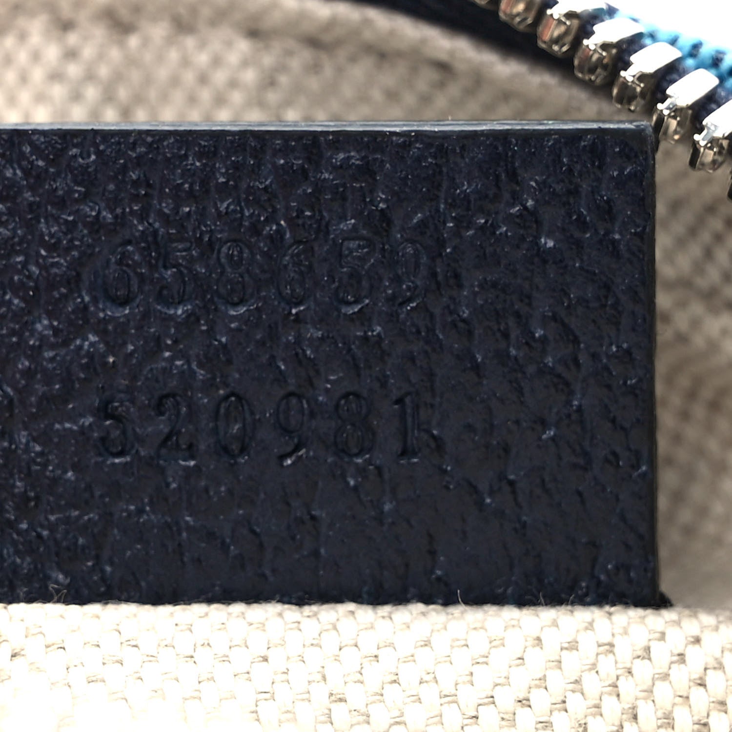 Gucci Monogram Multicolor Mini Retro Interlocking G Messenger Blue Rainbow Light Blue 9 of 9