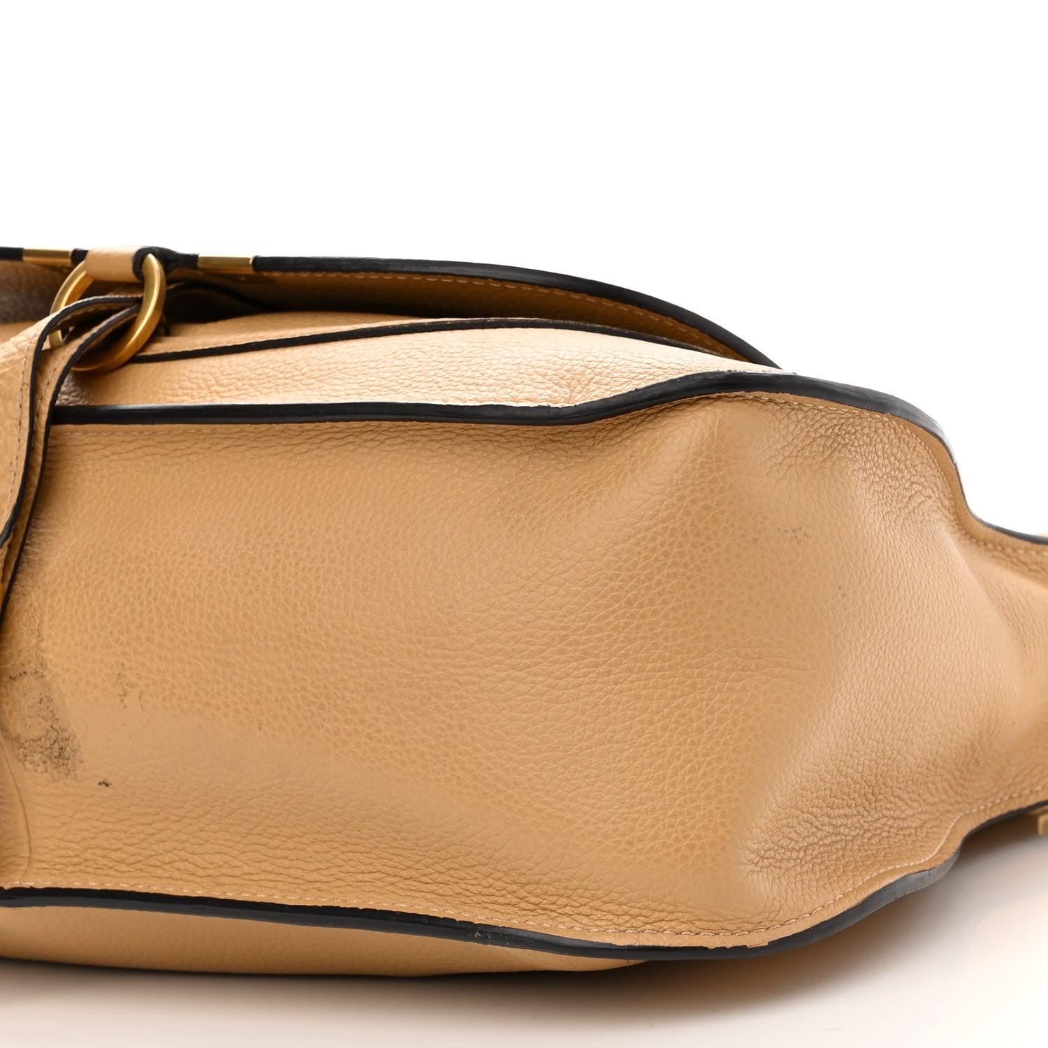 Chloe Calfskin Medium Marcie Satchel Sand Shell 10 of 14