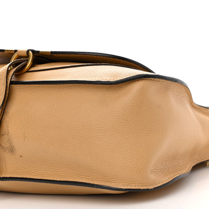Chloe Calfskin Medium Marcie Satchel Sand Shell 10 of 14
