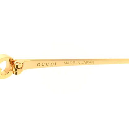 Gucci Metal Rectangular Frame Sunglasses GG1937S Gold 6 of 8