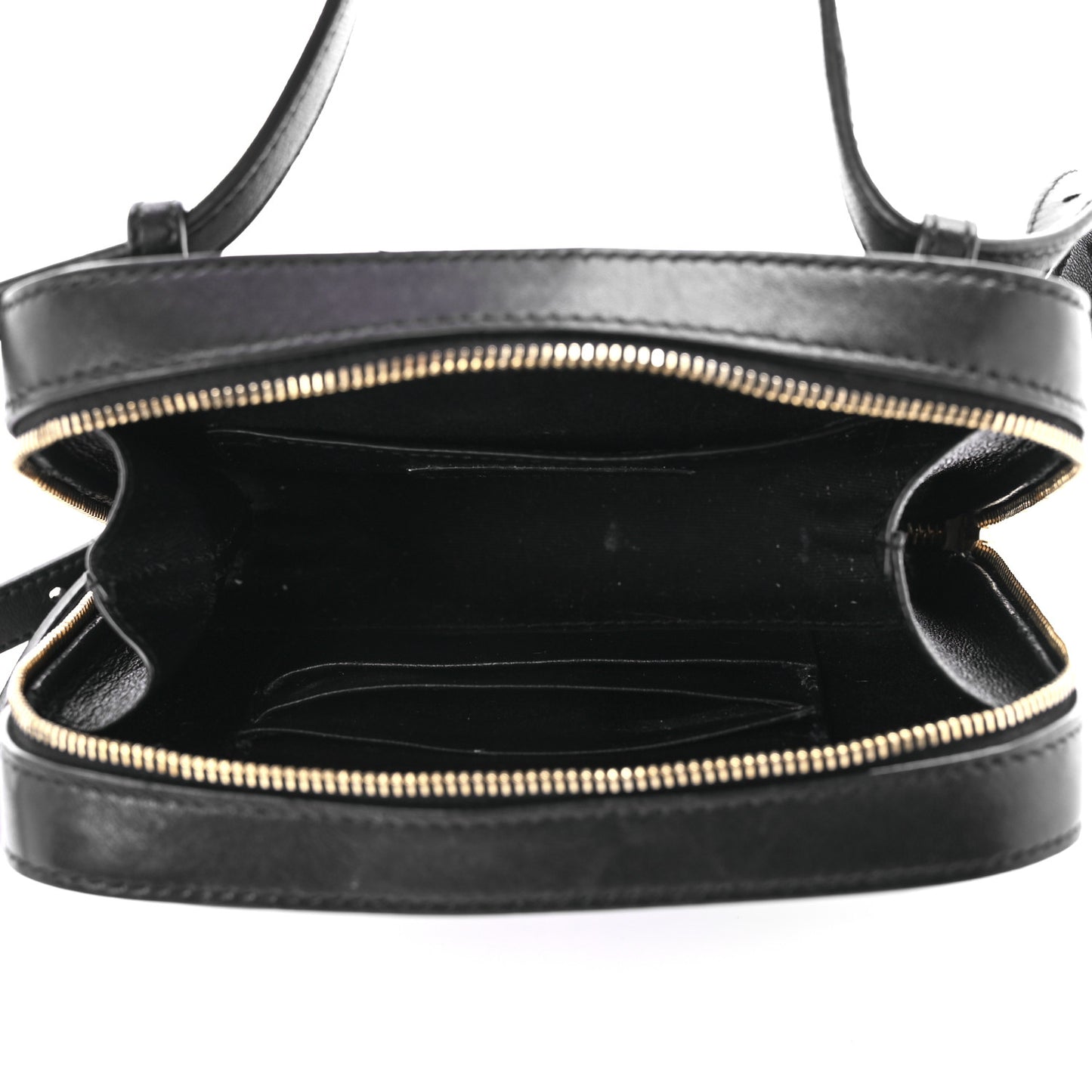 Lambskin Matelasse Vicky Monogram Belt Bag Black