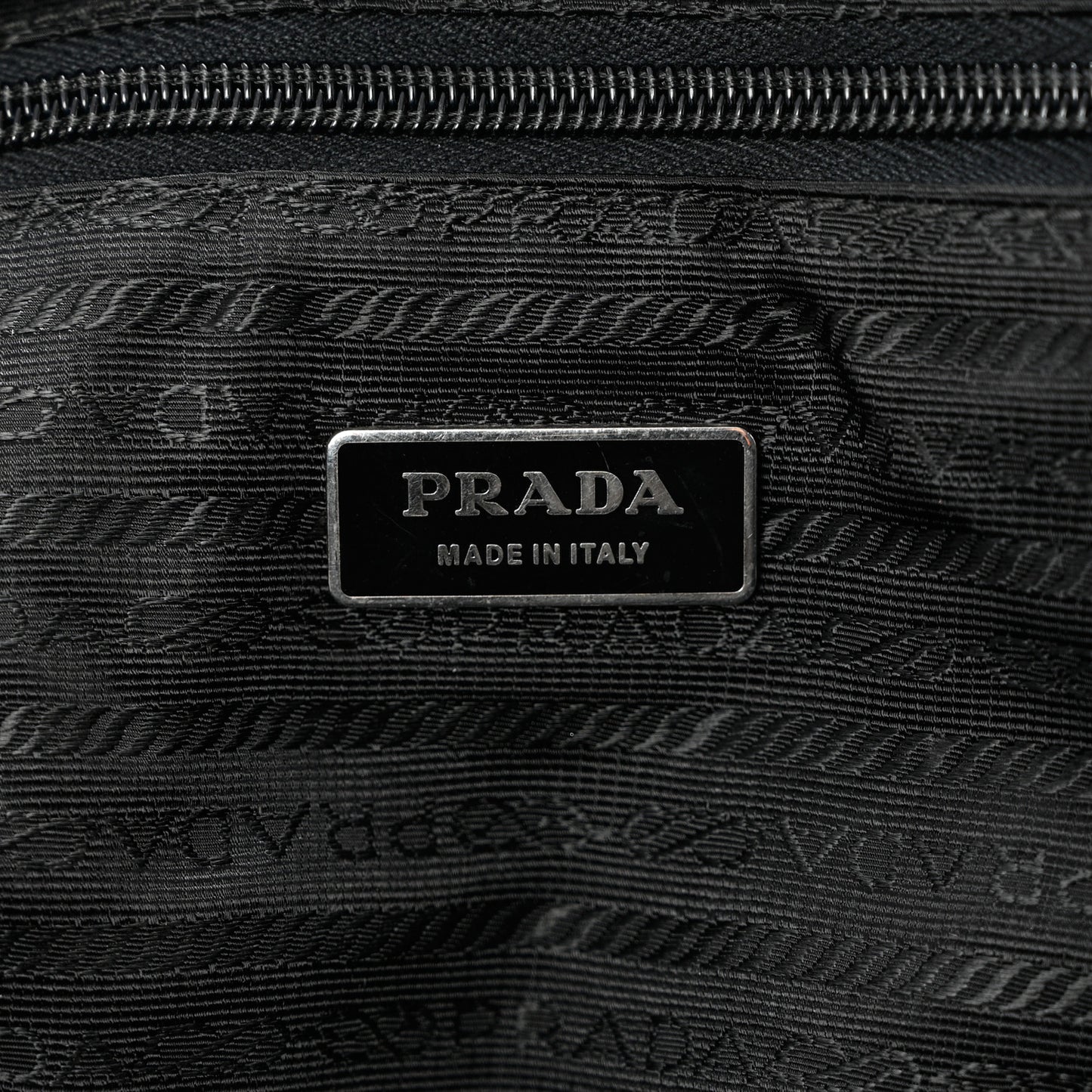 Tessuto Nylon Saffiano Duffle Black