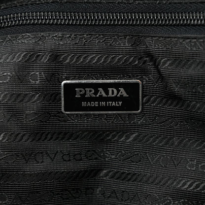 Prada Tessuto Nylon Saffiano Duffle Black 5 of 11