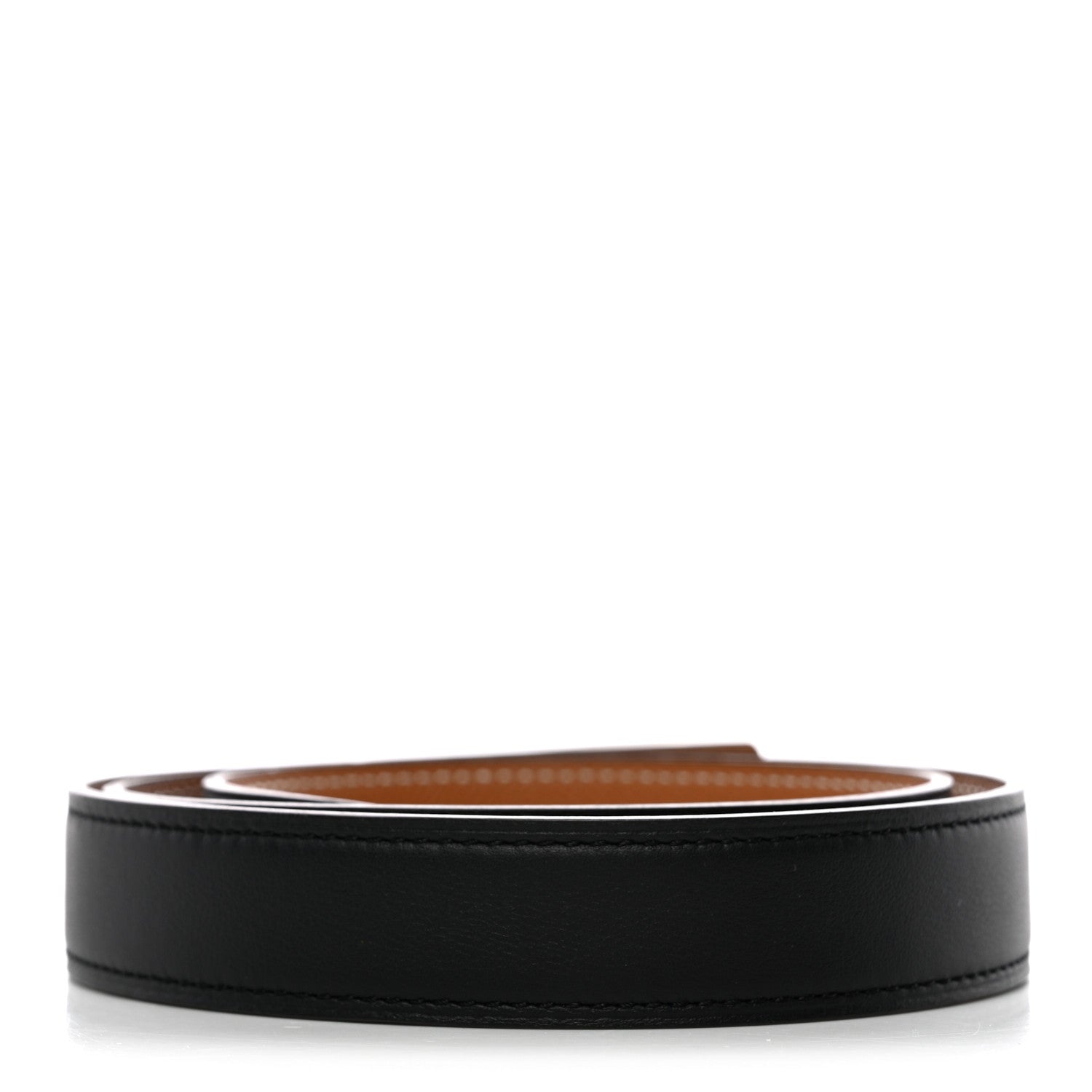 Hermes Swift Epsom 24mm Belt Strap 75 30 Black Gold 2 of 5