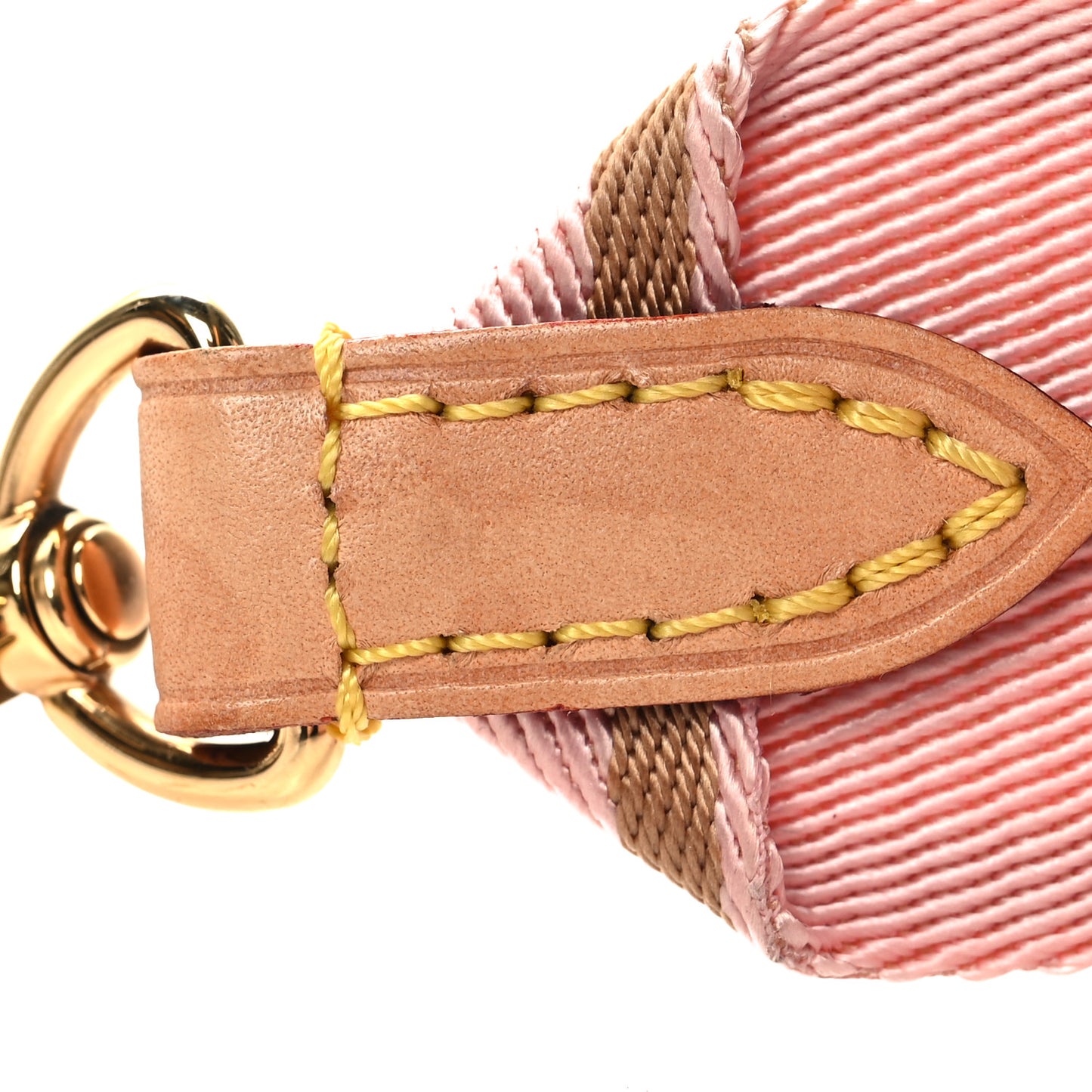 LOUIS VUITTON Nylon Bandouliere Shoulder Strap Macadamia