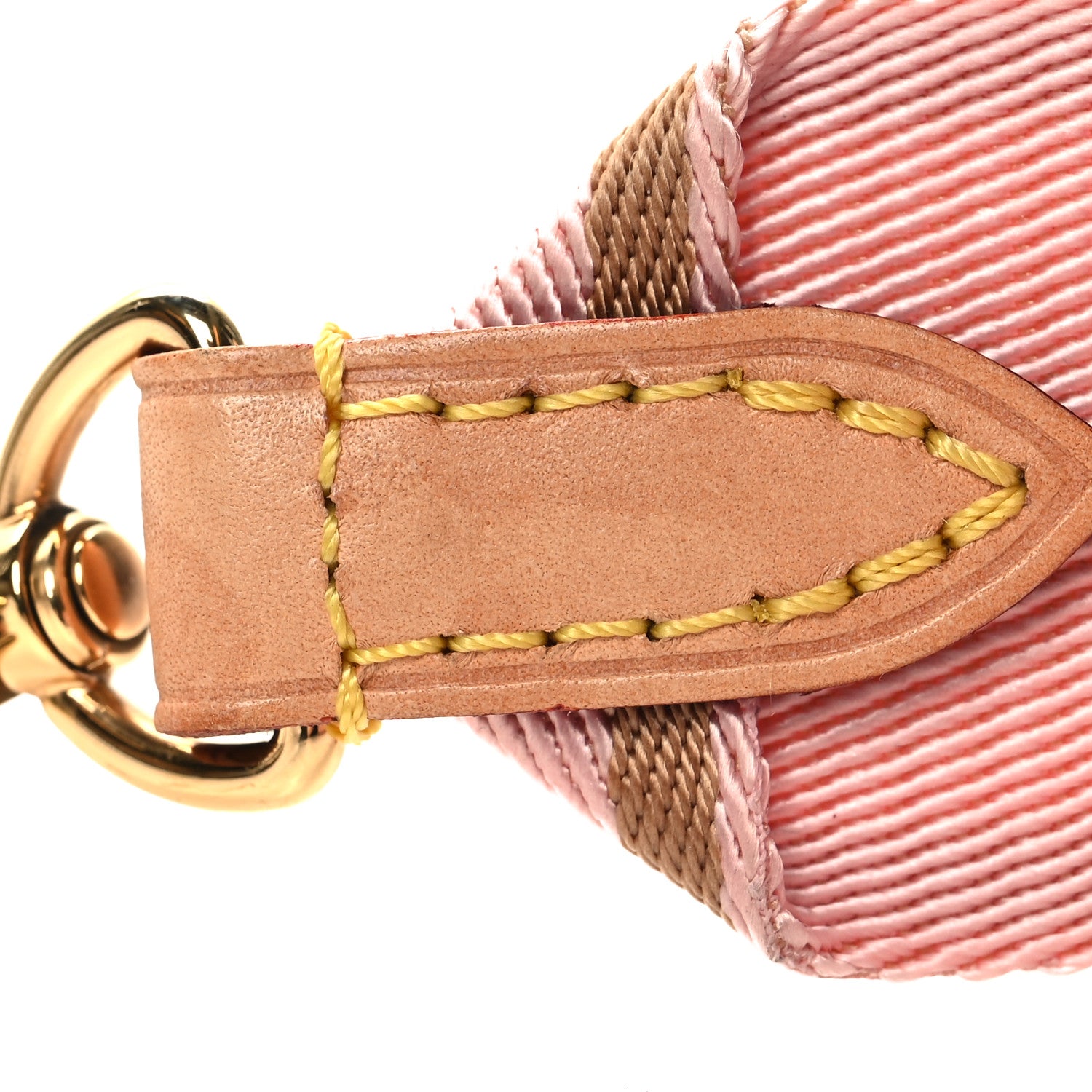 Louis Vuitton LOUIS VUITTON Nylon Bandouliere Shoulder Strap Macadamia 4 of 4