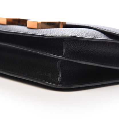 Hermes Epsom Constance 18 Black 9 of 22