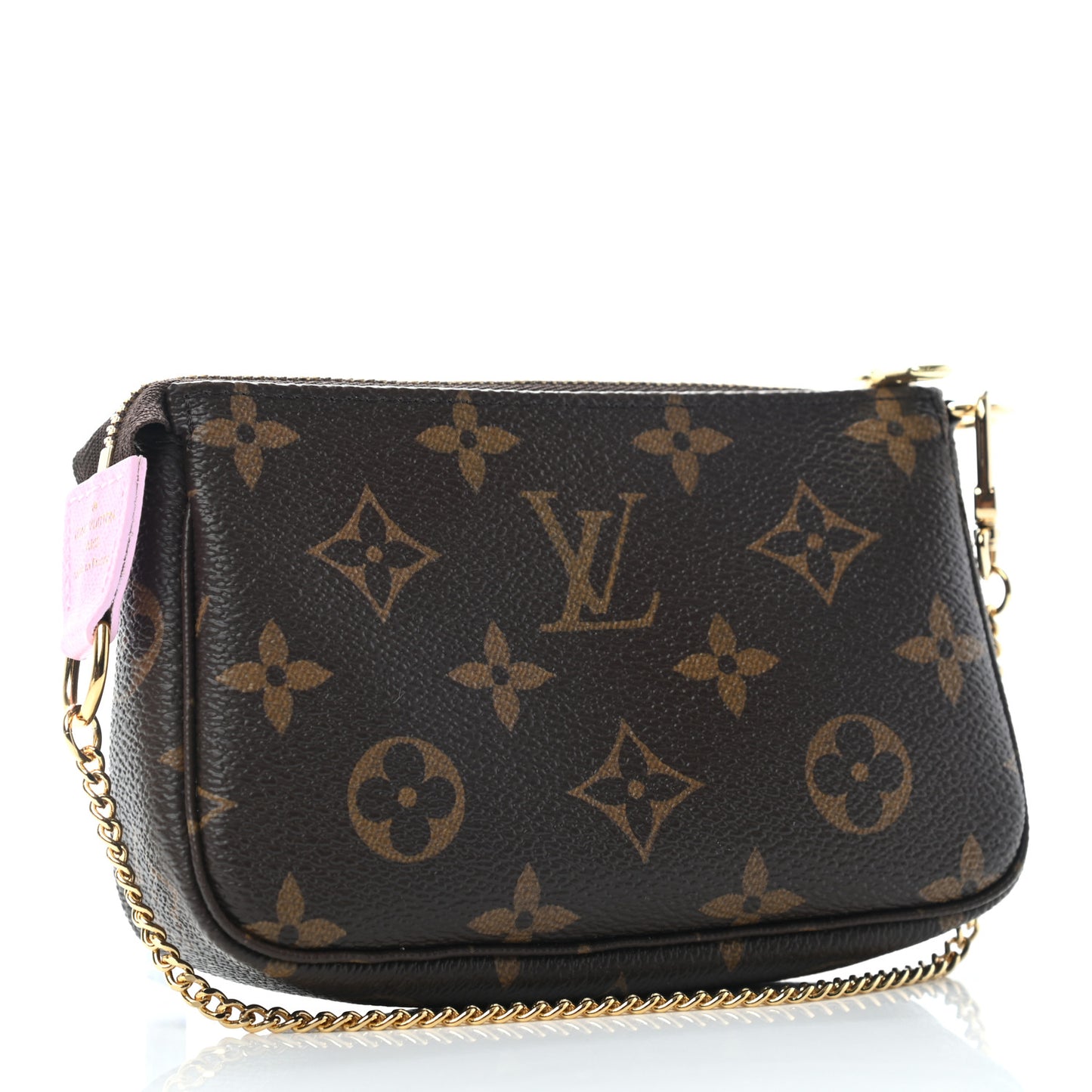 Monogram 2021 Christmas Animation Japanese Garden Mini Pochette Accessories Wisteria Pink