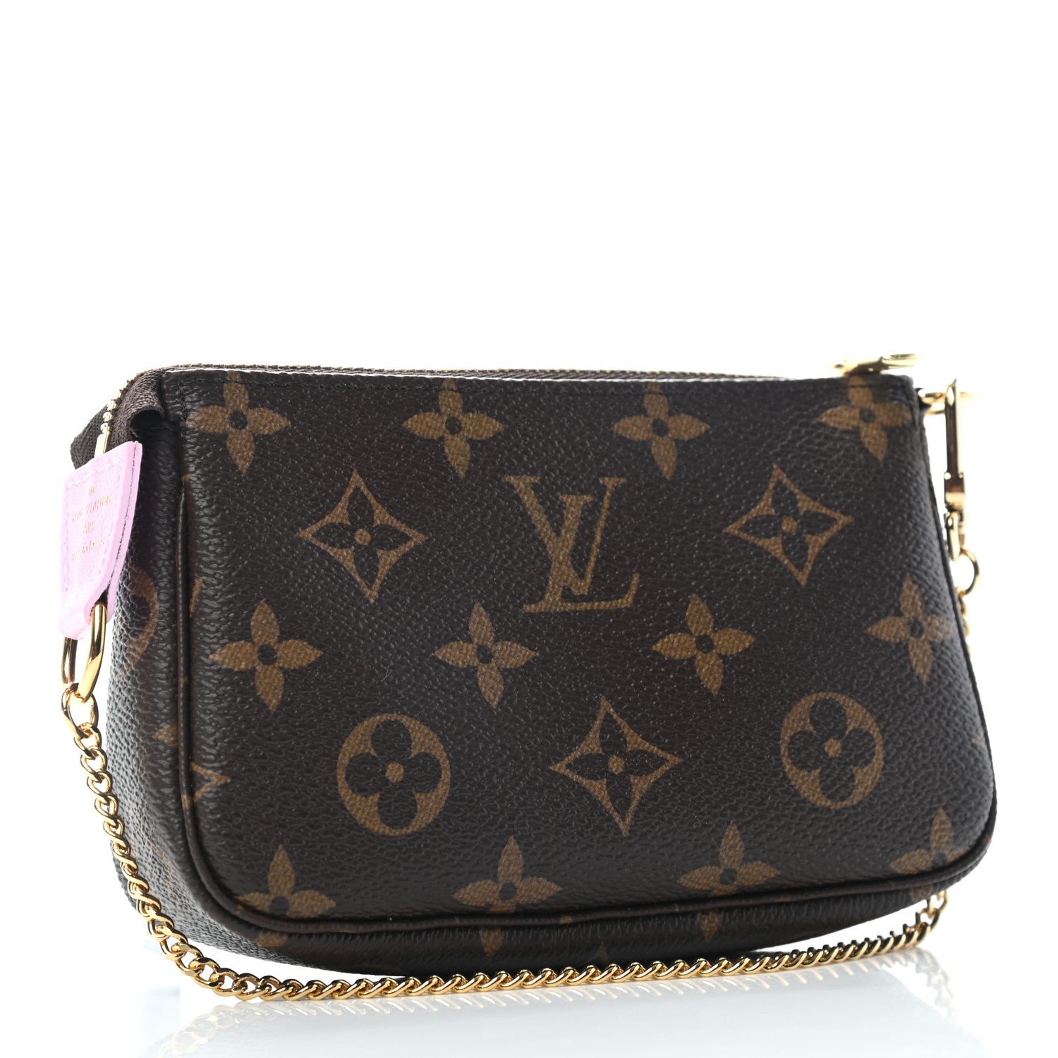 Louis Vuitton Monogram 2021 Christmas Animation Japanese Garden Mini Pochette Accessories Wisteria Pink 2 of 6