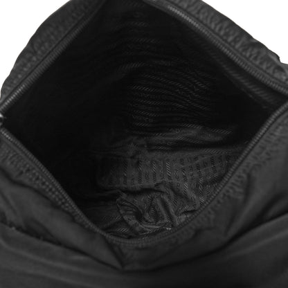Prada Nylon Vela Messenger Bag Black 5 of 10