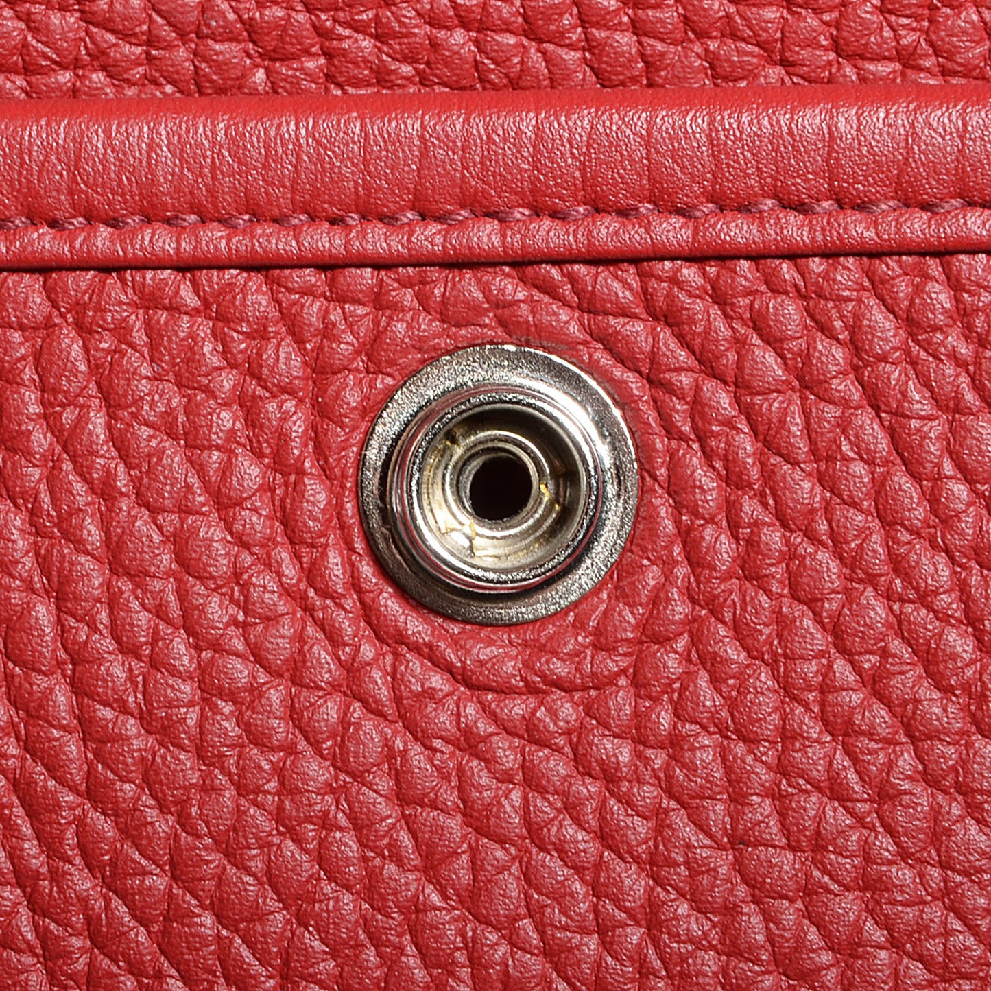 Taurillon Clemence Evelyne III PM Rouge Garance