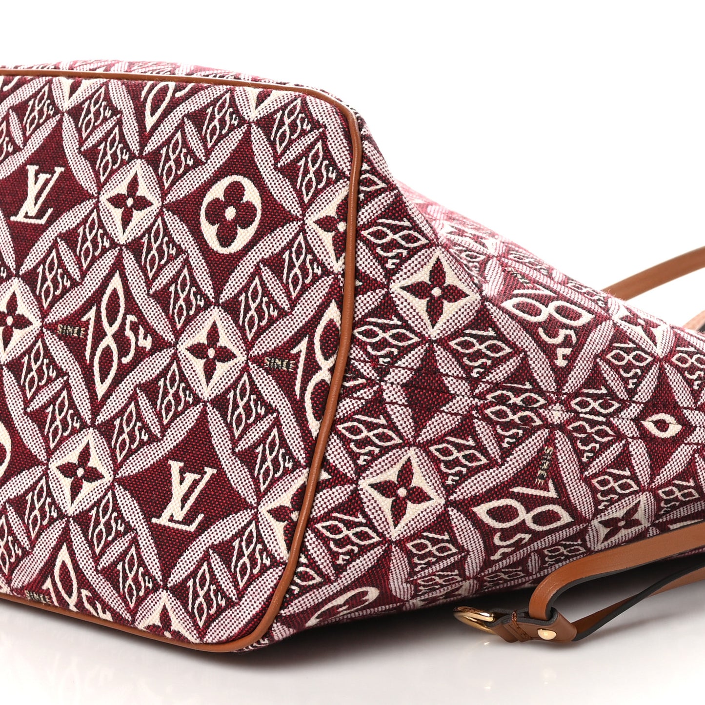 Jacquard Since 1854 Neverfull MM Bordeaux