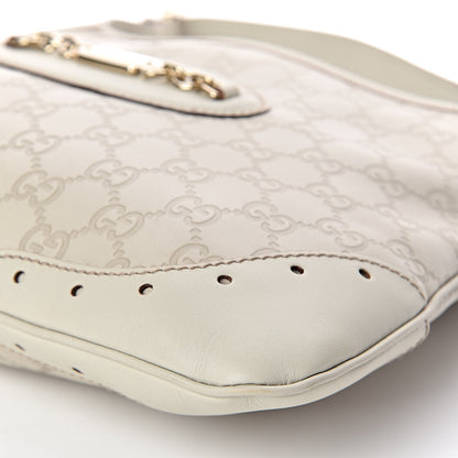 Gucci Guccissima Punch Hobo Off White 20 of 20