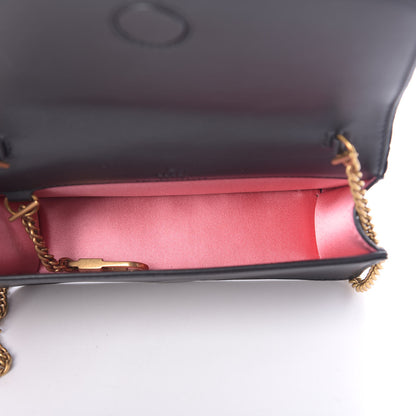 Gucci Velvet Matelasse GG Marmont Mini Bag Black 5 of 10