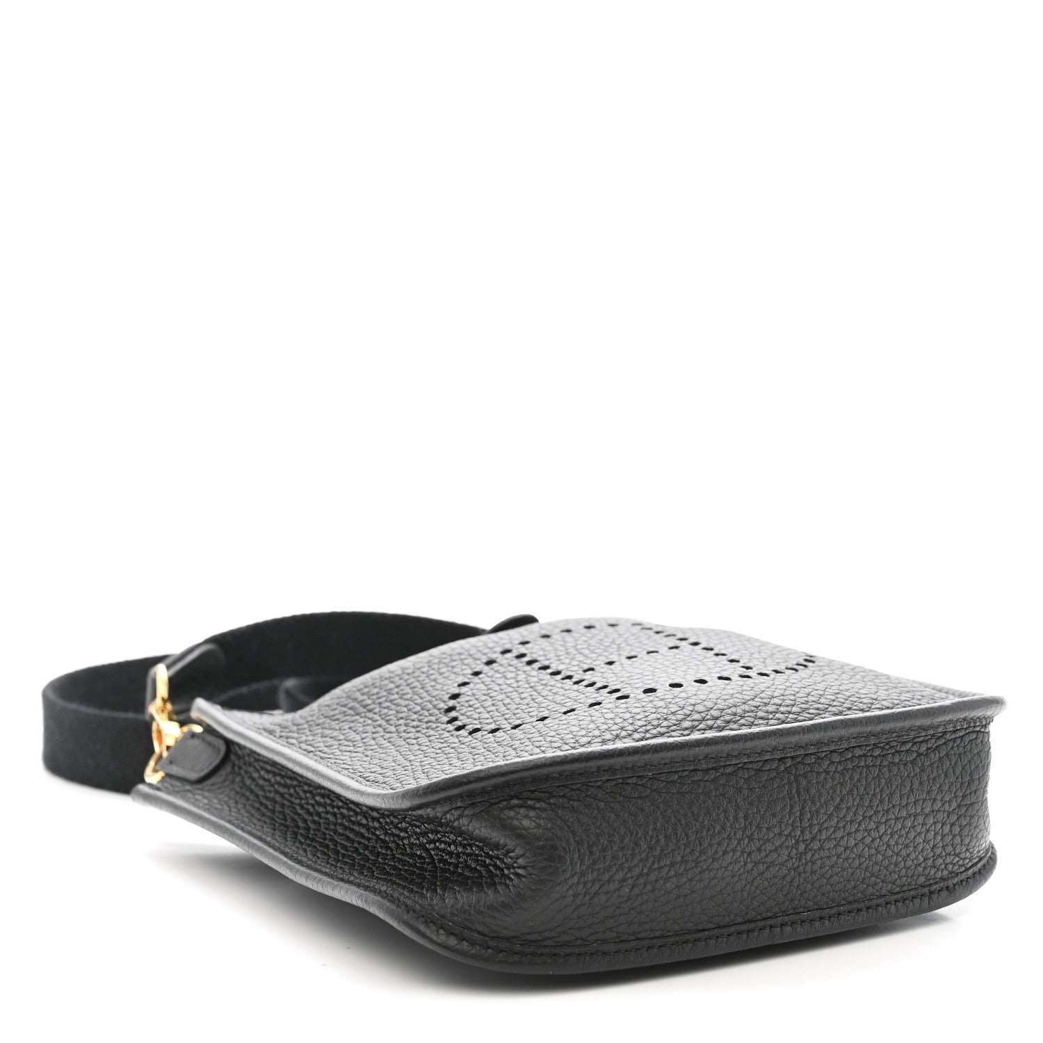 Hermes Taurillon Clemence Evelyne TPM Black 4 of 10