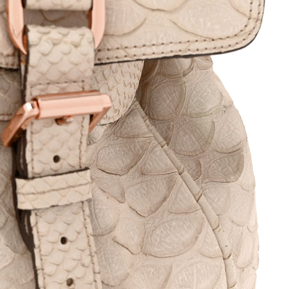 Mulberry Silky Snake Print Oversized Alexa Pebbled Beige Pink 15 of 21
