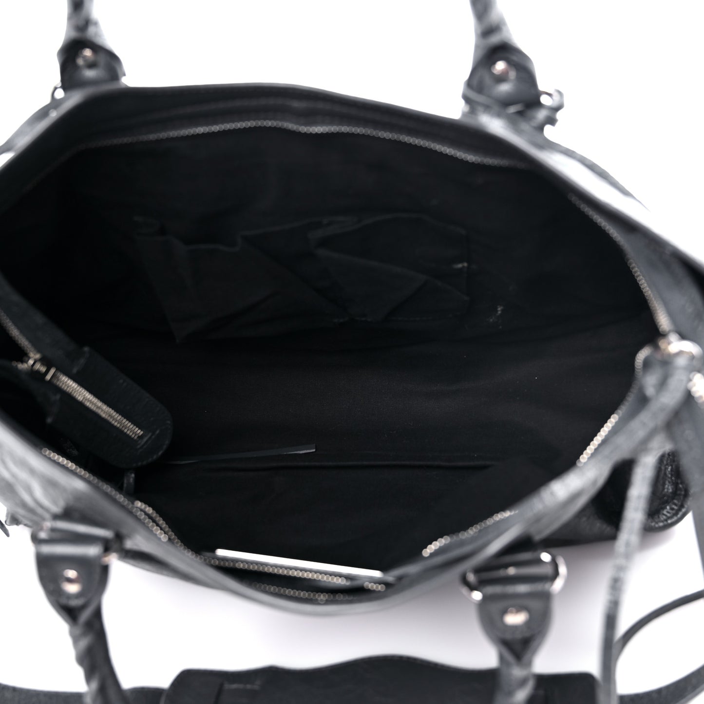 Agneau Classic Silver Hardware City Gris Fossile Anthracite