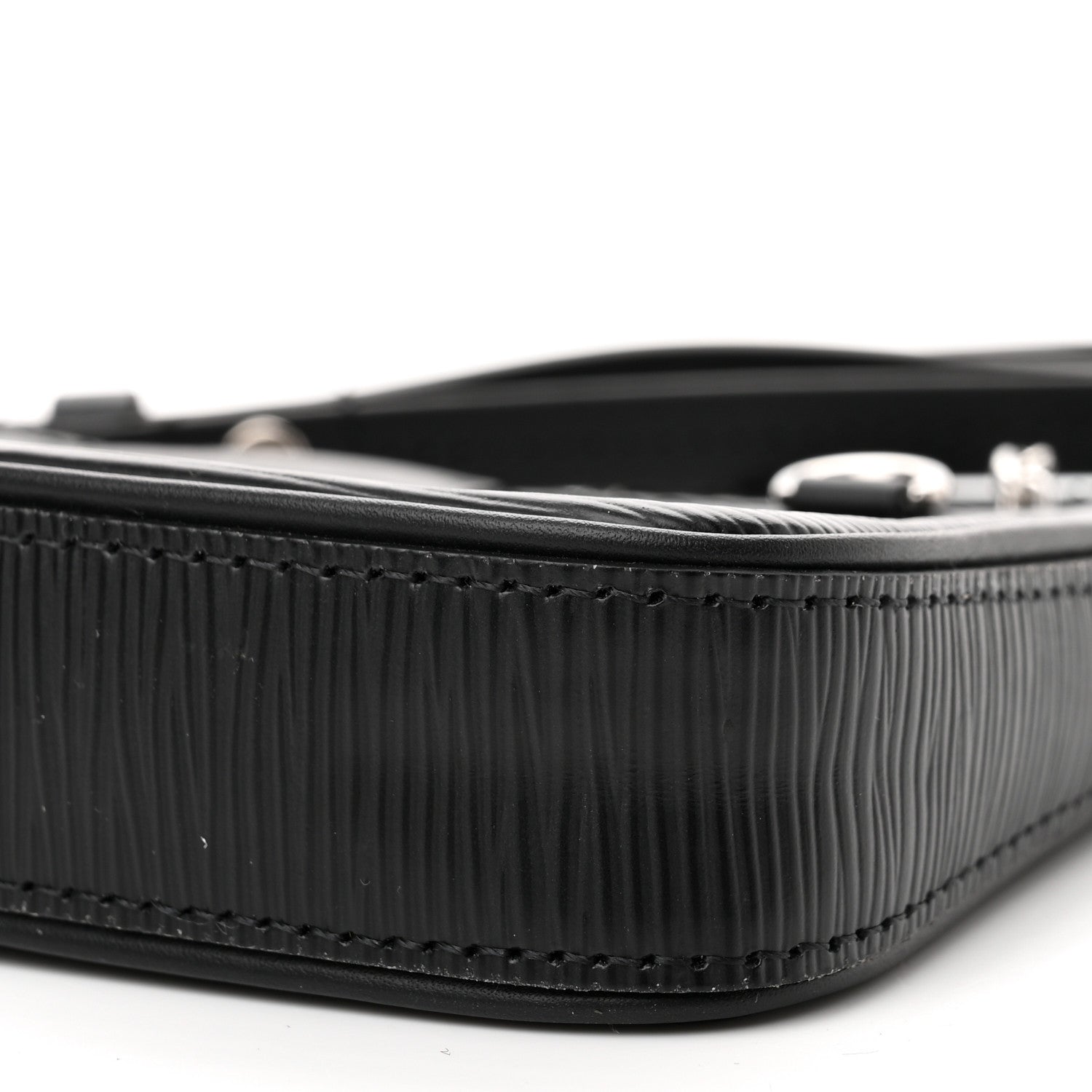 Louis Vuitton Epi Easy Pouch On Strap Black 6 of 7