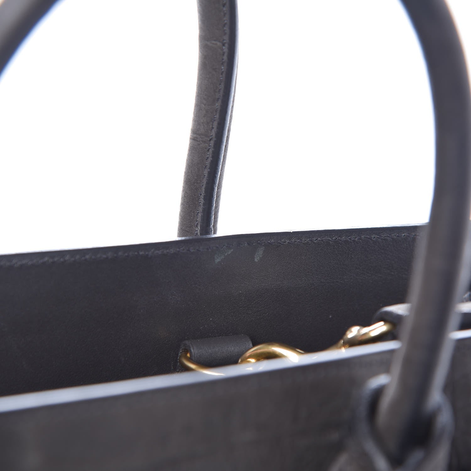 Saint Laurent Crocodile Embossed Nubuck Baby Sac De Jour Dark Anthracite 7 of 7