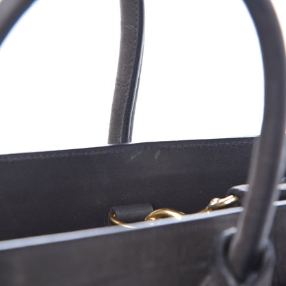 Saint Laurent Crocodile Embossed Nubuck Baby Sac De Jour Dark Anthracite 7 of 7