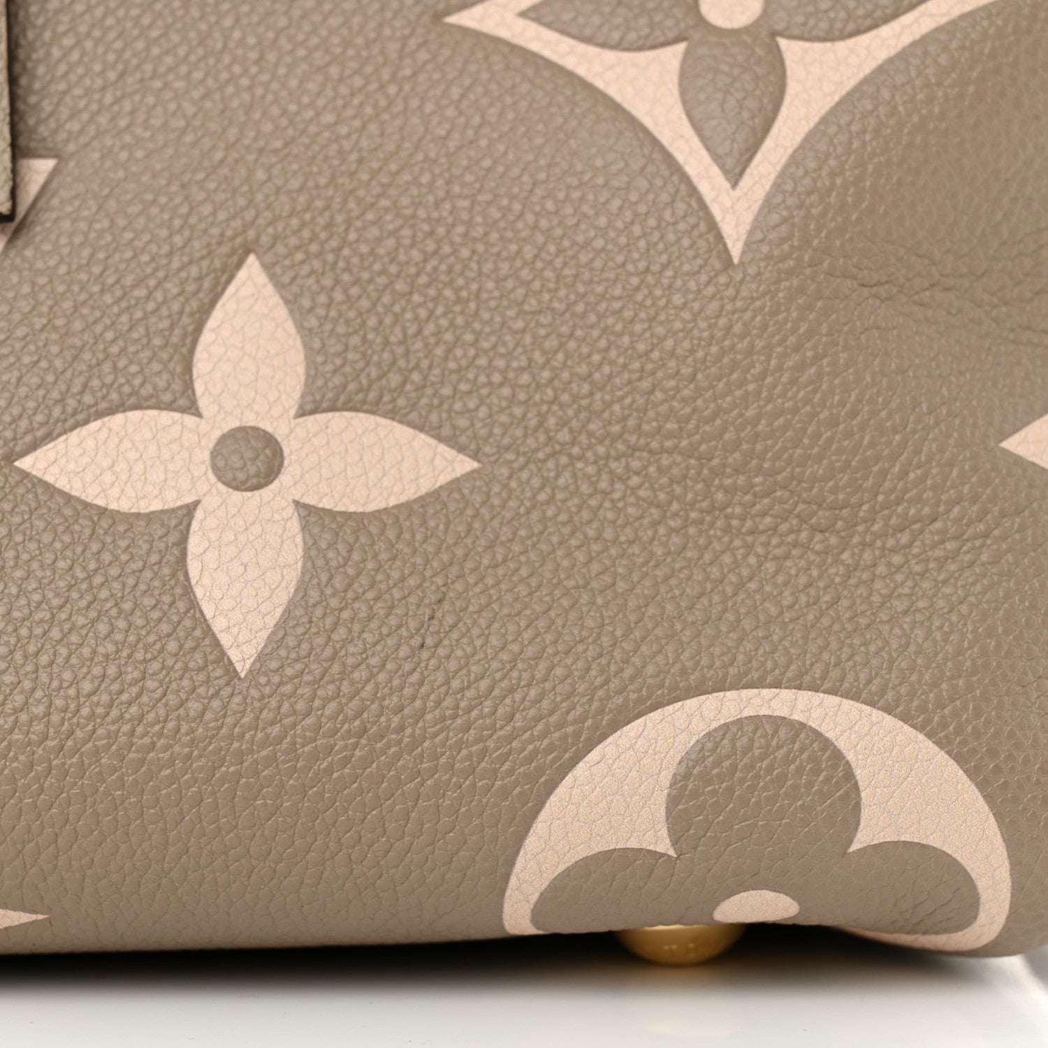 Louis Vuitton Empreinte Monogram Giant CarryAll PM Tourterelle Creme 11 of 11