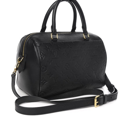 Louis Vuitton Empreinte Speedy Bandouliere 25 NM Black 2 of 8