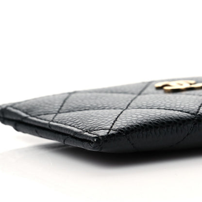 Chanel Caviar Quilted Card Holder Black 10 of 11